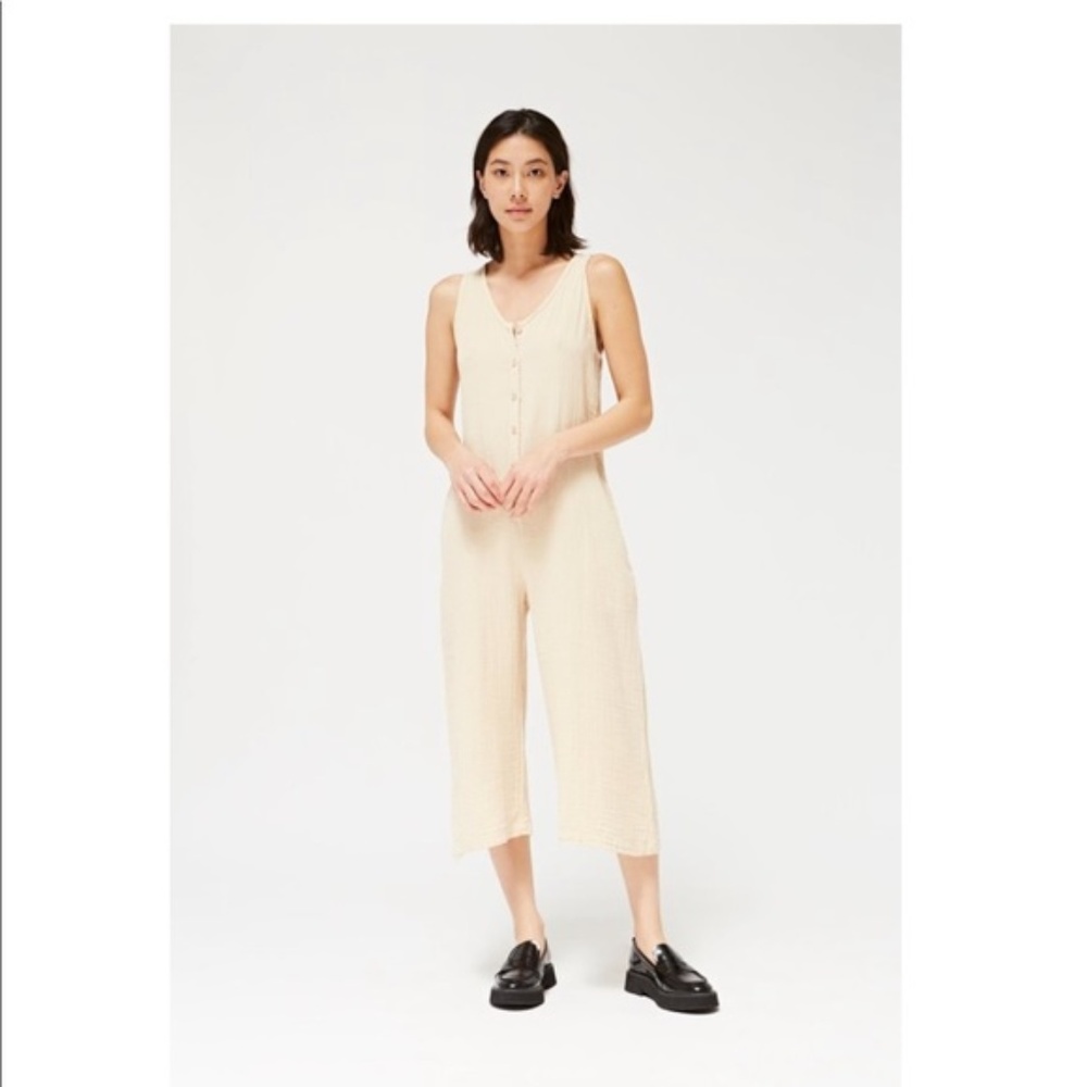 NWT LACAUSA cotton jumpsuit / romper